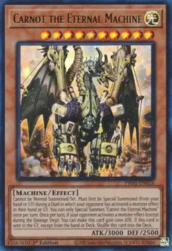 Carnot the Eternal Machine - 1st Edition Phantom Nightmare NM YuGiOh - Image 1