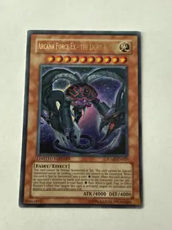 Yugioh - Arcana Force Ex - the Light Ruler JUMP-EN027 Ultra Rare VLP - Image 1