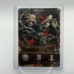 Resident Evil Deck Building Game Uroboros Aheri MA-010 Infected Card Bandai - Image 3