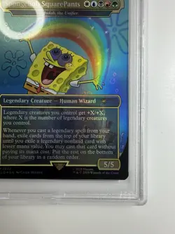 2025 MTG SpongeBob SquarePants Secret Lair Foil PSA 10 Trading Card Game TCG - Image 4