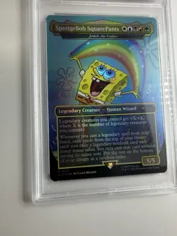 2025 MTG SpongeBob SquarePants Secret Lair Foil PSA 10 Trading Card Game TCG - Image 5
