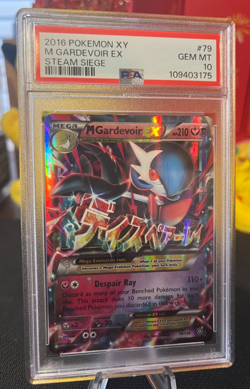 Pokemon TCG M Gardevoir EX 79/114 XY Steam Siege Pokemon card PSA 10 GEM MINT - Image 2