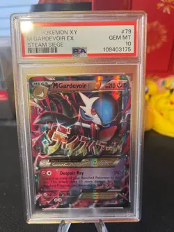 Pokemon TCG M Gardevoir EX 79/114 XY Steam Siege Pokemon card PSA 10 GEM MINT - Image 3