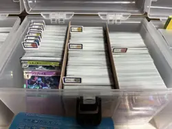 Pokemon Trading Card Lot 4 Boxes with Plastic Cases Sleeves Includes Rare Cards - Image 2