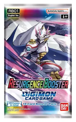 Digimon Card Game: Resurgence Booster Pack 810059781696 - Image 1