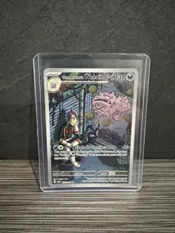 Pokemon Card Team Rocket's Weezing Illustration Rare SV10: Destined Rivals 199/1 - Image 1