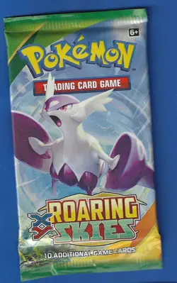 Pokemon "Roaring Skies" 10-Card Sealed Booster Pack (Latios) X1 - Image 1