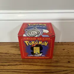 Pokemon POLIWHIRL 23K Gold Plated Trading Card 1999 Burger King Promo SEALED - Image 2