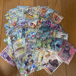 Pokemon Trading Card Lot SR RR SAR Japanese Collection 70 Cards Retired Set - Image 1