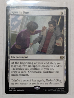 2025 MTG Magic the Gathering - Spider-Man - Rent is Due - R #11 - Image 1