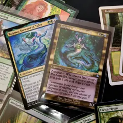 Special Request *Landfall* Custom Commander Deck Simic with 100+ Bonus MTG Cards - Image 1