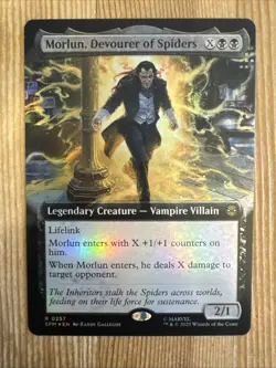 MTG - Morlun, Devourer of Spiders - Extended - SPM 257 - FOIL - NM - Image 1