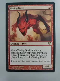 MTG Vexing Devil Avacyn Restored Regular Rare - Image 1
