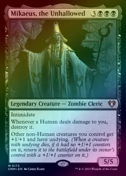 FOIL Mikaeus, the Unhallowed (Commander Masters) - NM Pack Fresh MTG - Image 1