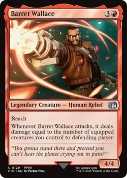 Barret Wallace - Near Mint MTG Universes Beyond: FINAL FANTASY - Image 1