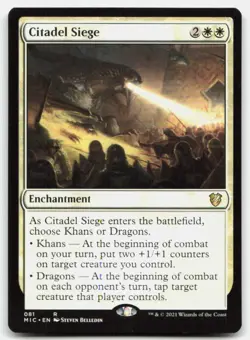MTG Citadel Siege R Commander: Innistrad: Midnight Hunt 81 LP - Image 1