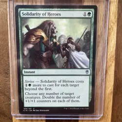 Solidarity of Heroes Commander 2016 MTG NM Regular - Image 1