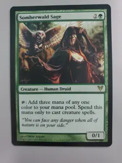 MTG Somberwald Sage Avacyn Restored Regular Rare - Image 1