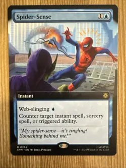 MTG - Spider-Sense - Extended - SPM 254 - Non Foil - NM - Image 1