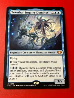 1x TEKUTHAL, INQUIRY DOMINUS - Commander - MTG - Magic the Gathering - Image 1