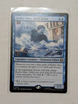 2025 MTG Magic the Gathering - Spider-Man - Hydro-man, Fluid Felon - R #33 - Image 1