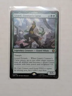 2025 MTG Magic the Gathering - Spider-Man - Lizard, Connor's Curse - R 106 - Image 1