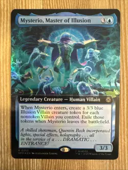 MTG - Mysterio, Master of Illusion - Extended - SPM 253 - FOIL - NM - Image 1