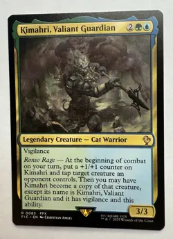 Kimahri, Valiant Guardian [FINAL FANTASY Commander] Magic MTG - Image 1