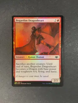 Bogardan Dragonheart - Foil - Modern Horizons - Magic the Gathering - MTG - Image 1