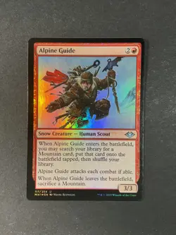 Alpine Guide - Foil - Modern Horizons - Magic the Gathering - MTG - Image 1