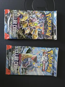 Pokemon TCG: Scarlet and Violet Stellar Crown x1 Booster Pack Sealed - Image 1