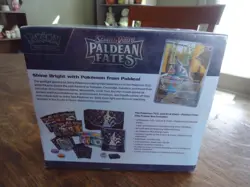 AWESOME NEW Paldean Fates Pokemon Center Elite Trainer Box PC ETB Factory Sealed - Image 2