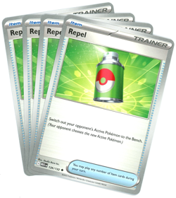 x4 Repel 126/132 - Mega Evolution - Pokemon - NM/M English - Image 1