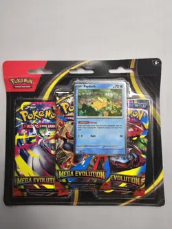 Pokemon Mega Evolutions Psyduck 3 Pack Blister IN HAND FAST SHIPPING - Image 1