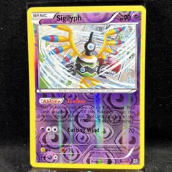 Sigilyph Plasma Blast Reverse Holo Rare 41/101 Pokemon TCG - Image 1