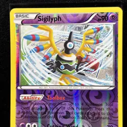 Sigilyph Plasma Blast Reverse Holo Rare 41/101 Pokemon TCG - Image 3