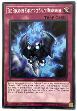 YuGiOh! - The Phantom Knights of Shade Brigandine LEHD-ENC25 1st Edition Common - Image 1
