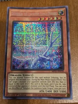 Yugioh! Seleglare the Luminous Lunar Dragon - MP21-EN159 - Prismatic Secret Rare - Image 1