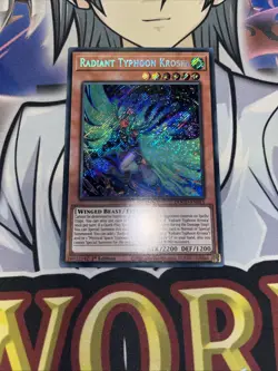 DOOD-EN015 Radiant Typhoon Krosea Secret Rare 1st YuGiOh - Image 1