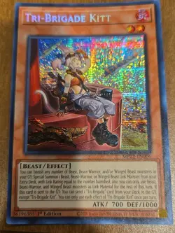 Tri-Brigade Kitt - MP22-EN006 - NM - Secret Rare - 1st ed - Yugioh - Image 1