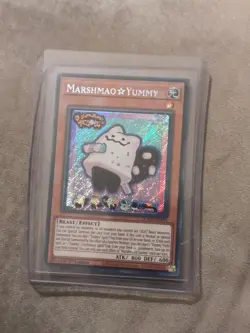 DOOD-EN024 Marshmao☆Yummy Secret Rare 1st Edition YuGiOh Card - Image 1