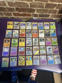 Nintendo Pokemon Card Lot 57x Cards Holographic 1999 2021 2022 NR See Pics - Image 1