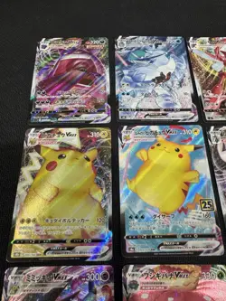 Pokemon TCG 9 Card Lot Of Japanese Vmax. Pikachu, Gengar, Monika, Venasaur. NM - Image 3