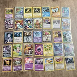 Huge Pokemon Vintage And Modern 35 Card Lot! - Image 1