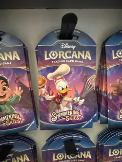 Disney Lorcana Shimmering Skies 6 Sleeved Booster Packs Free Shipping - Image 3