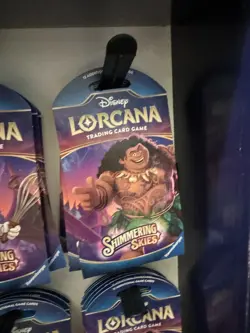 Disney Lorcana Shimmering Skies 6 Sleeved Booster Packs Free Shipping - Image 4