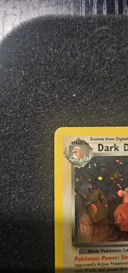Pokemon Dark Dugtrio Holo Rare Card 6/82 Unlimited Edition LP English Team Roc - Image 3