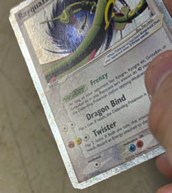 Rayquaza ex #039 Black Star Promo - 2006 Pokemon 2006 DAMAGED Card - Image 4