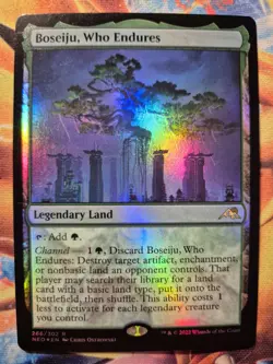 Boseiju, Who Endures Foil Magic The Gathering Card, Kamigawa, 266/302 - Image 1