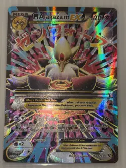 Pokemon TCG M Alakazam EX Fates Collide Card 118/124 XY - Image 1